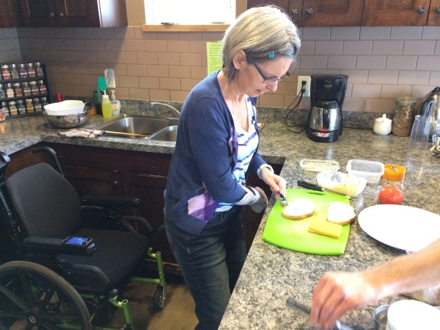 JanetStandingGrilledCheese