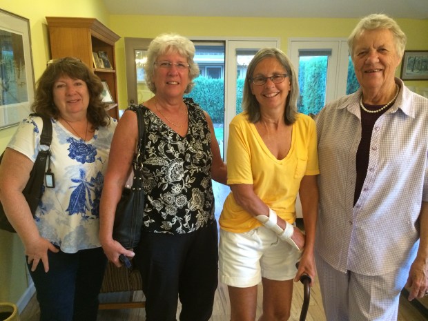 Betty Ann, Mo, Janet, my mom.