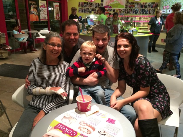 He was happy before this, honest.