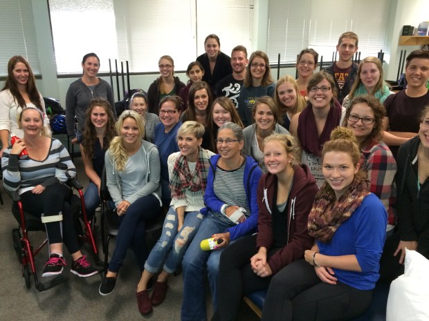 Janet and the Therapist Assistant Class.